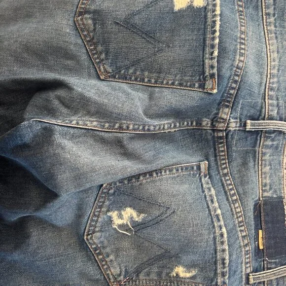 MOTHER Superior High Waisted Rider Skimp in Playing with Scissors size 30 - Picture 5 of 13